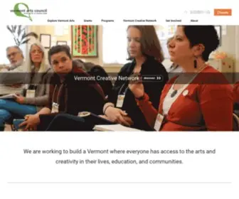 Vermontartscouncil.org(Vermont Arts Council) Screenshot