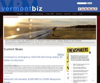 Vermontbiz.com(Current News) Screenshot