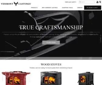 Vermontcastings.com(Shop Stoves and Fireplaces Inserts at Vermont Castings) Screenshot