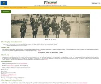 Vermontcivilwar.org(Lest We Forget) Screenshot