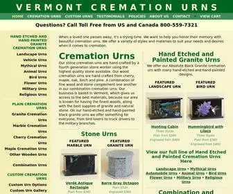 Vermontcremationurns.com(Vermont Cremation Urns) Screenshot