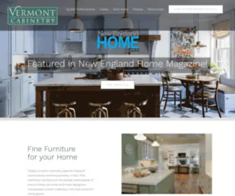 Vermontcustomcabinetry.com(Vermont Cabinetry) Screenshot