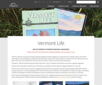 Vermontlife.com(Vermont Life Magazine) Screenshot