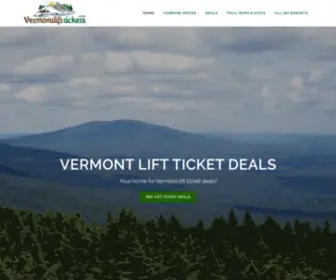 Vermontlifttickets.com(Vermont Lift Tickets) Screenshot