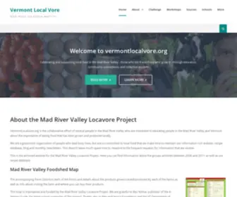 Vermontlocalvore.org(Vermont Localvore) Screenshot