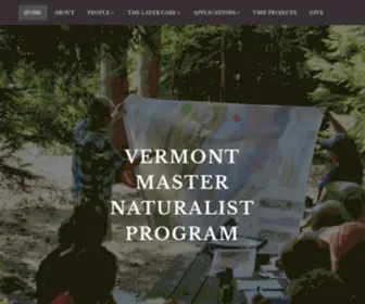 Vermontmasternaturalist.org(Vermont Master Naturalist Program) Screenshot