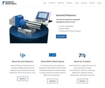 Vermontphotonics.com(Vermont Photonics) Screenshot