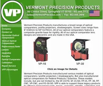 Vermontprecision.com(Vermont Precision Products) Screenshot