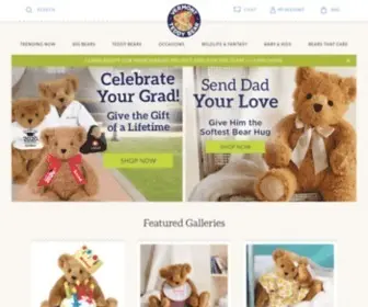 Vermontteddybear.com(A Vermont Teddy Bear Company Bear) Screenshot