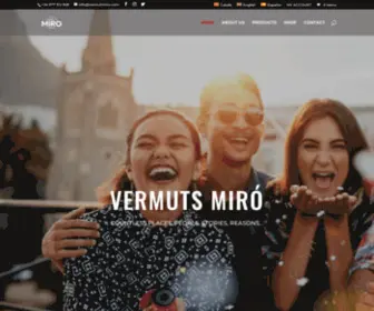 Vermutmiro.com(VERMUTS MIRÓ REUS) Screenshot