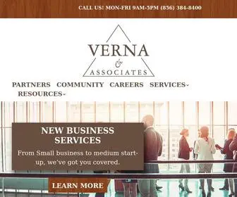 Verna.com(Verna & Associates) Screenshot