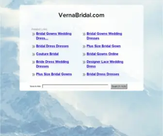 Vernabridal.com(贺州梢没娱乐有限公司) Screenshot