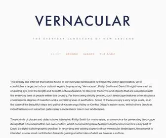 Vernacularlandscape.com(Vernacular) Screenshot