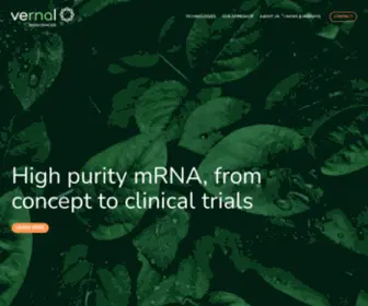Vernal.bio(Vernal Biosciences) Screenshot