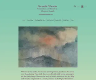 Vernellestudio.com(Watercolor paintings) Screenshot