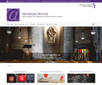 Vernetzte-Kirche.de(Lernen Sie uns und unsere Angebote kennen) Screenshot