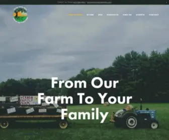 Vernonfamilyfarm.com(Vernon Family Farm) Screenshot