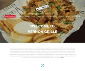 Vernongrille.com(Best Greek Restaurant Long Island City) Screenshot