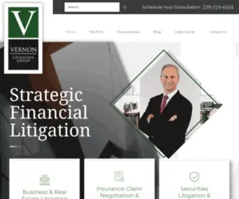 Vernonlitigation.com(Naples Litigation Attorney) Screenshot