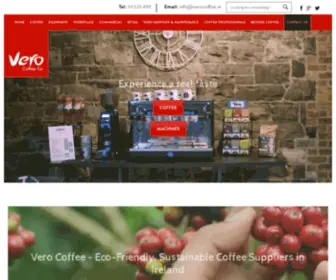 Verocoffee.ie(Coffee Supplies) Screenshot