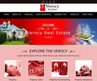 Verocy.co.zw(Verocy Real Estate) Screenshot