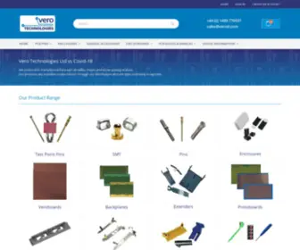 Verodirect.com(PCB Manufacturer) Screenshot