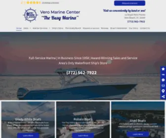 Veromarine.com(Vero Marine Center) Screenshot