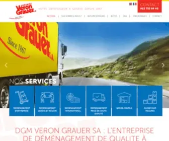 Veron-Grauer.ch(DGM Veron Grauer) Screenshot