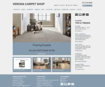 Veronacarpet.com(VERONA CARPET SHOP in Verona) Screenshot