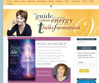 Veronicaentwistle.com(Intuitive energy counselor) Screenshot