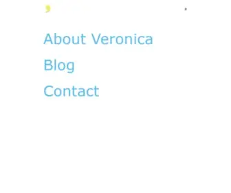 Veronicalouis.com(Our mission) Screenshot
