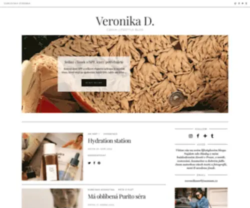 Veronikad.com(Veronika D) Screenshot