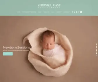 Veronikagant.com(Newborn & Maternity Portraits in San Antonio) Screenshot