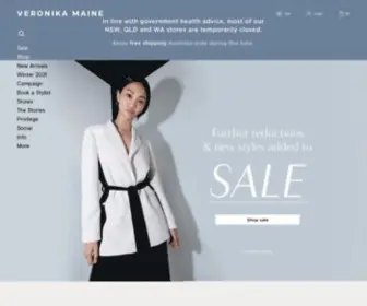 Veronikamaine.com.au(Shop Online) Screenshot