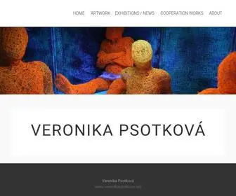 Veronikapsotkova.net(Psotková) Screenshot