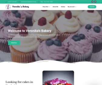 Veronikasbakery.co.uk(Baking with love) Screenshot