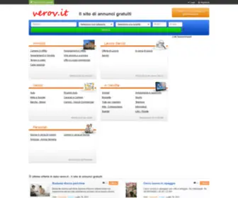 Verov.it(Il sito di annunci gratuiti) Screenshot