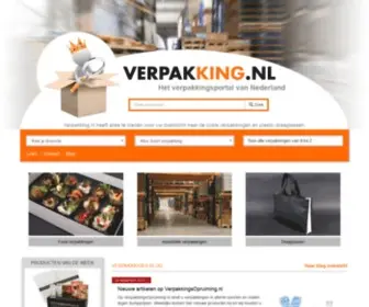 Verpakking.nl(Alles voor en over verpakkingen) Screenshot