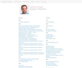 Verraes.net(Mathias Verraes) Screenshot