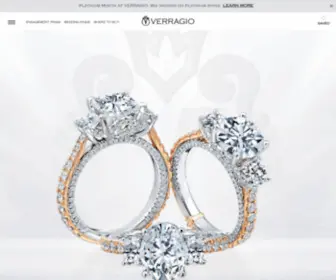 Verragio.com(Engagement Rings & Wedding Rings) Screenshot