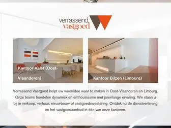 Verrassendvastgoed.be(Verrassend Vastgoed) Screenshot