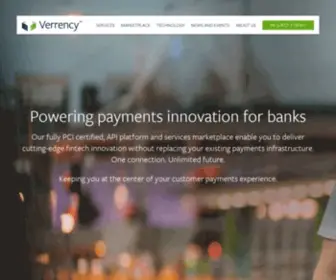 Verrency.com(Homepage) Screenshot