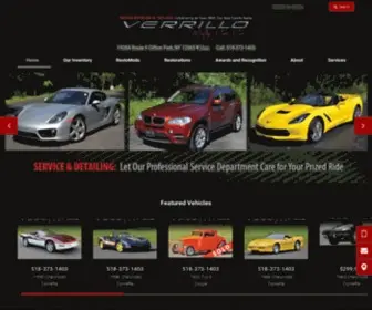 Verrillomotorcar.com(Verrillo Motor Car Company) Screenshot