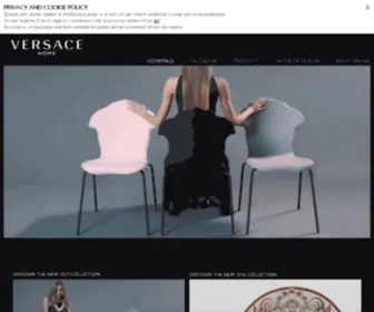 Versacehome.it(Versace Home) Screenshot