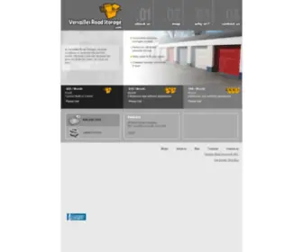 Versaillesroadstorage.com(Versailles Road Storage Home) Screenshot