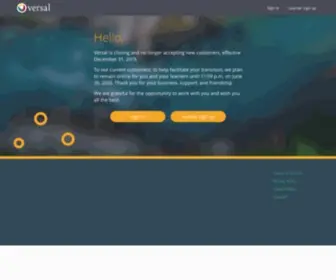 Versal.com(Versal is re) Screenshot