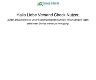 Versand-Check.de(Versand Check) Screenshot