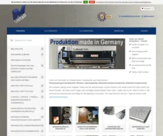 Versandmetall.de(TGA GmbH Leun) Screenshot