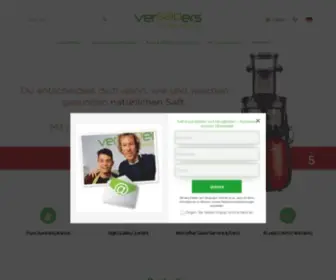 Versapers.de(Versapers The juice revolution) Screenshot