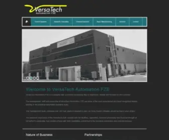 Versatech.ae(VersaTech Automation FZE) Screenshot